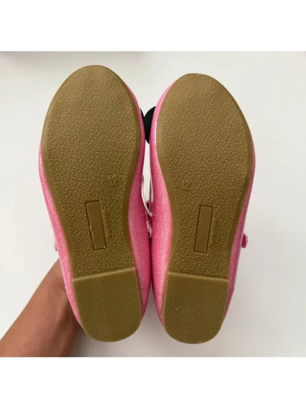 Minnie Toddler Girl Pink Flats Size 12
